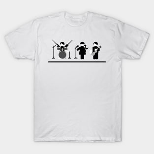 Music band flat design T-Shirt